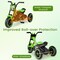 Kids 3-Wheel Tricycle with Forward & Backward Pedals, Anti-Skid Wheels, and Stable Frame